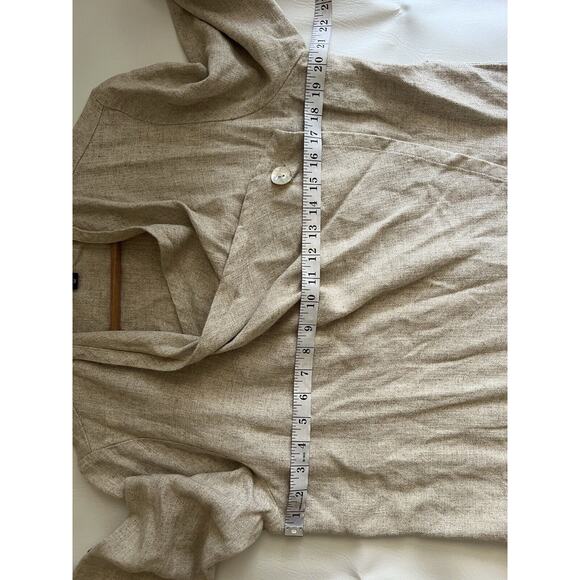 Karen Kane Ivory‎ Cardigan Jacket Size medium relaxed Minimalist with pockets - Picture 8 of 8